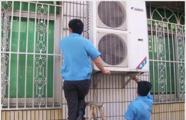南昌专业空调维修 空调移机加氟钻孔一条龙服务_1