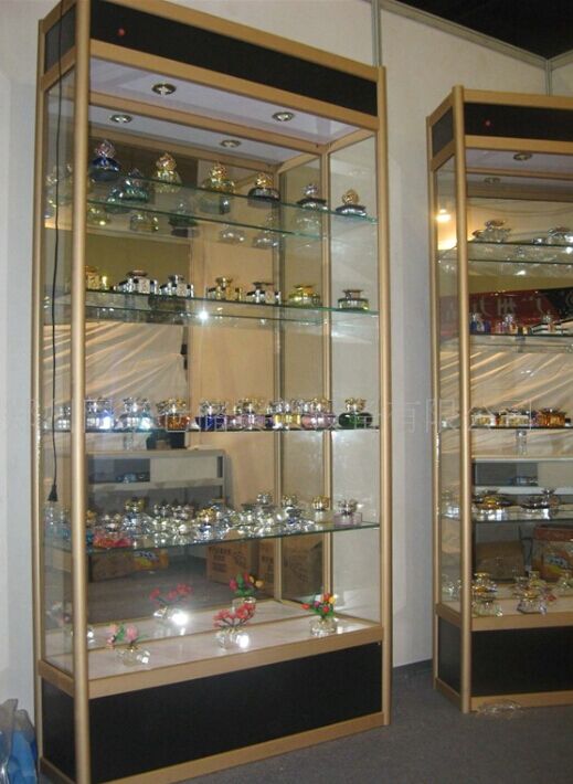 吉安铝合金展柜，钛合金玻璃展柜厂批发价格_2
