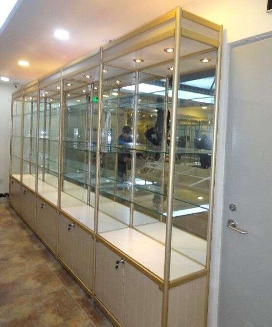 南昌铝合金玻璃展柜，江西玻璃展柜定做价格_16