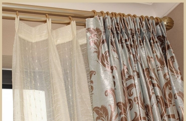 专业定做办公室窗帘和家庭窗帘 墙布 墙纸_8