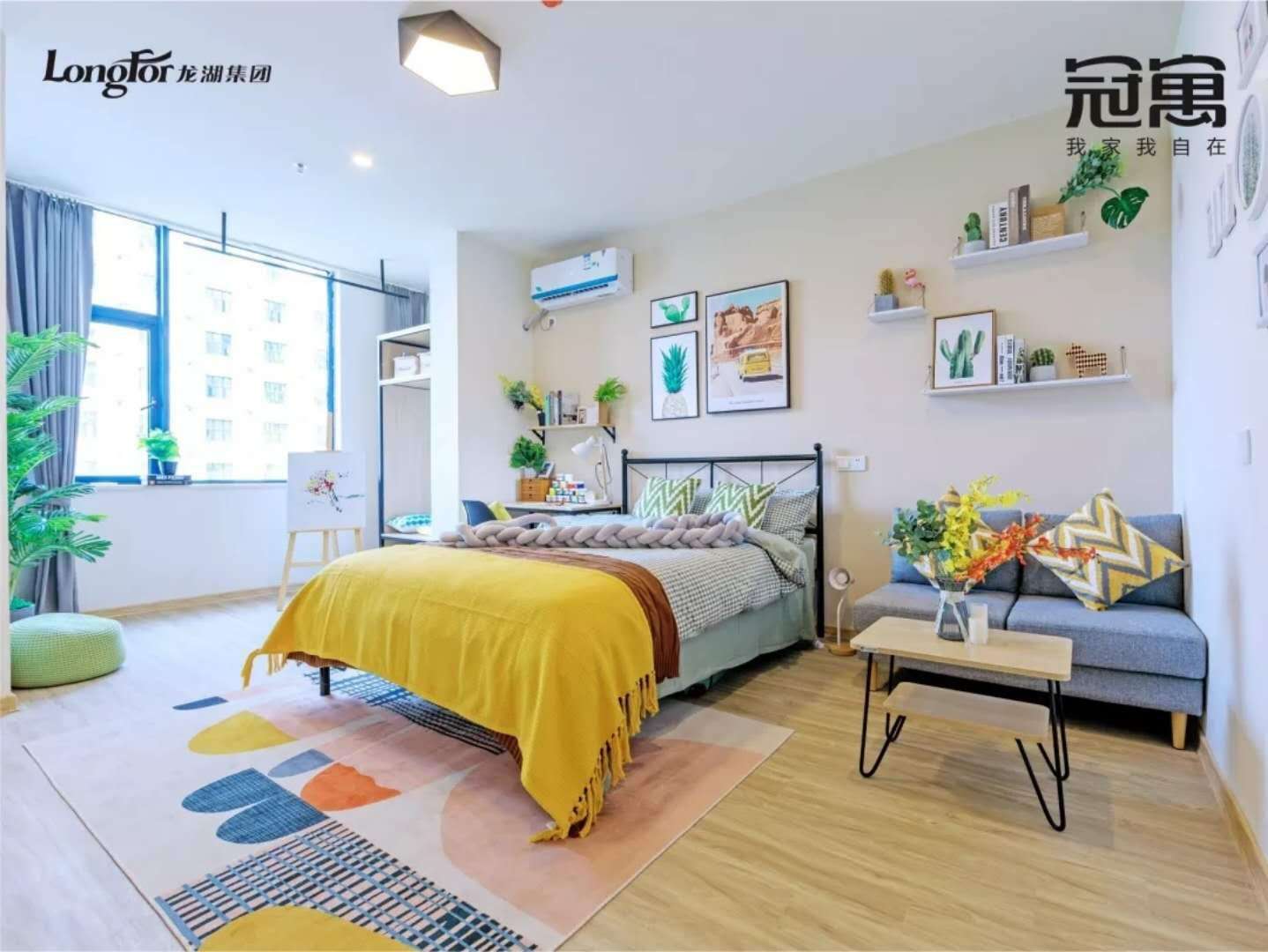 步行直达地铁 可月付 交通便利 超大公区 免费健