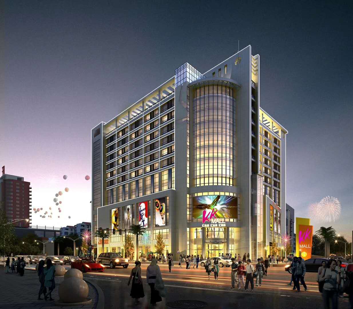 财大旁凯丰KK Mall 旺铺火爆招商中