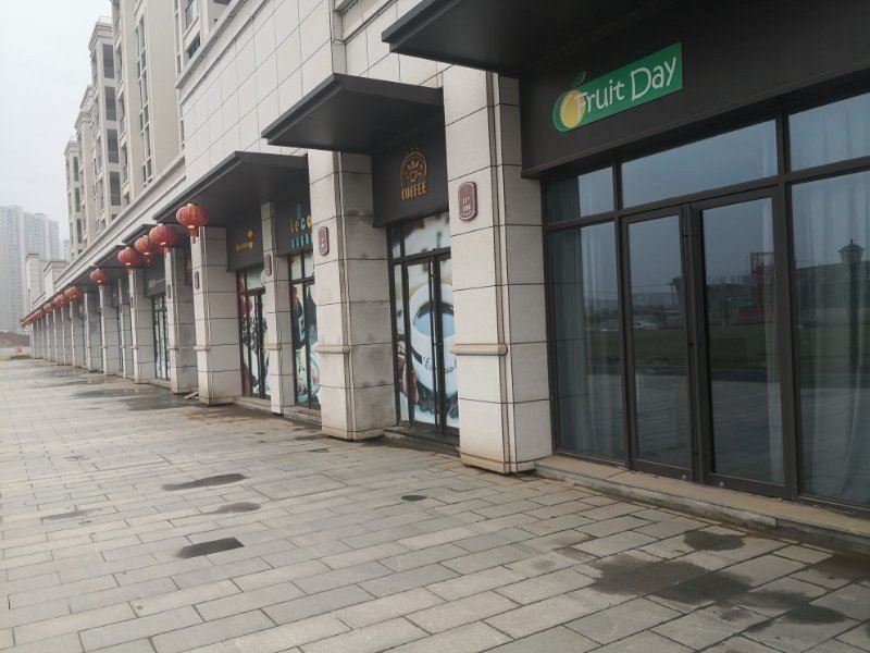 高铁西站旁大学城门口地铁口青花九龙沿街商