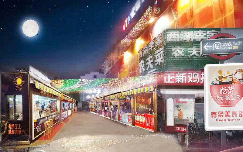 上海路尚街顺外路美食街 邻街一楼旺铺直招2号地铁