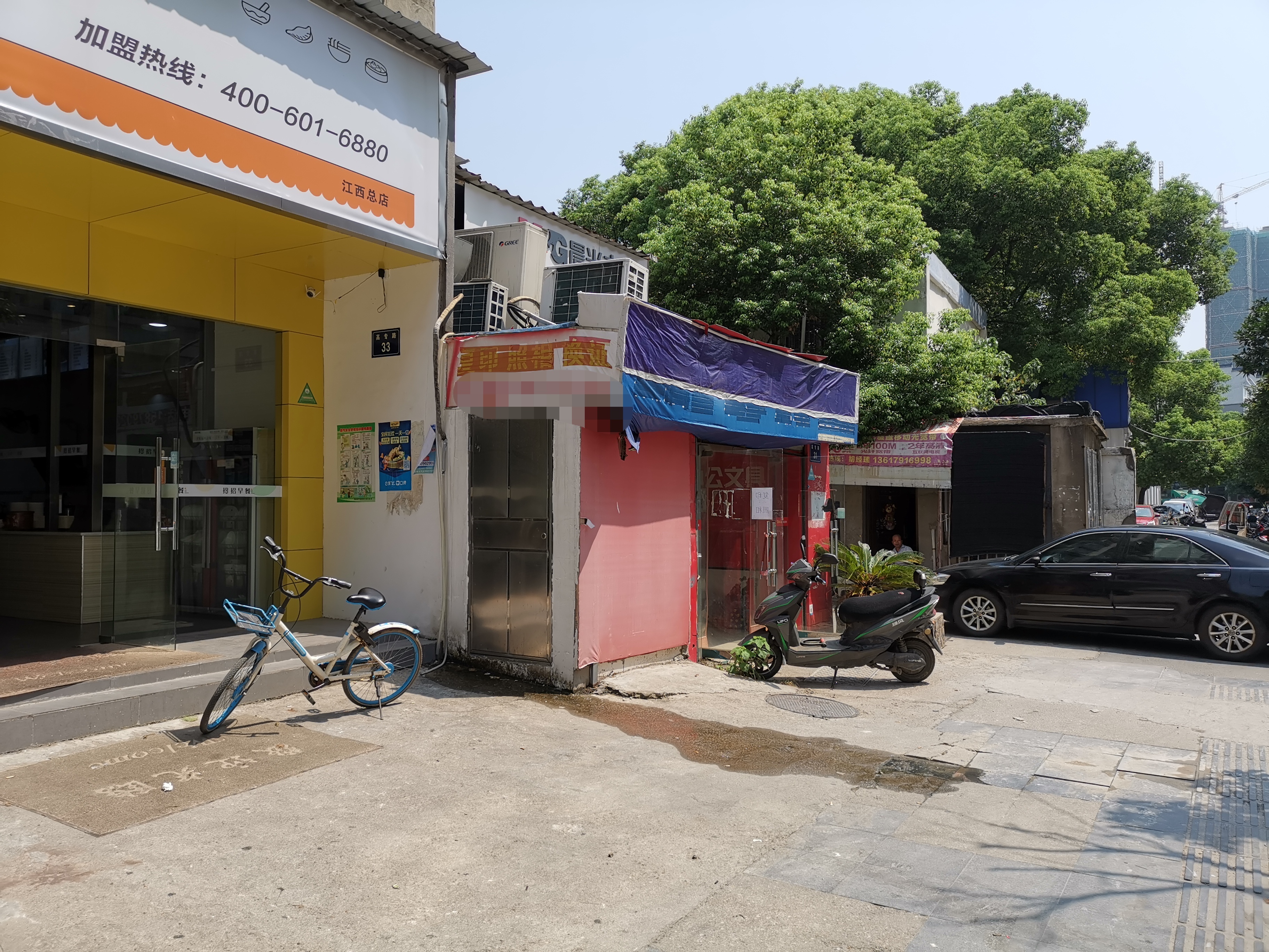 小店面出租 西湖区交警大队旁边