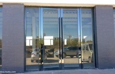 红谷滩新区维修自动感应门玻璃门更换玻璃门_2