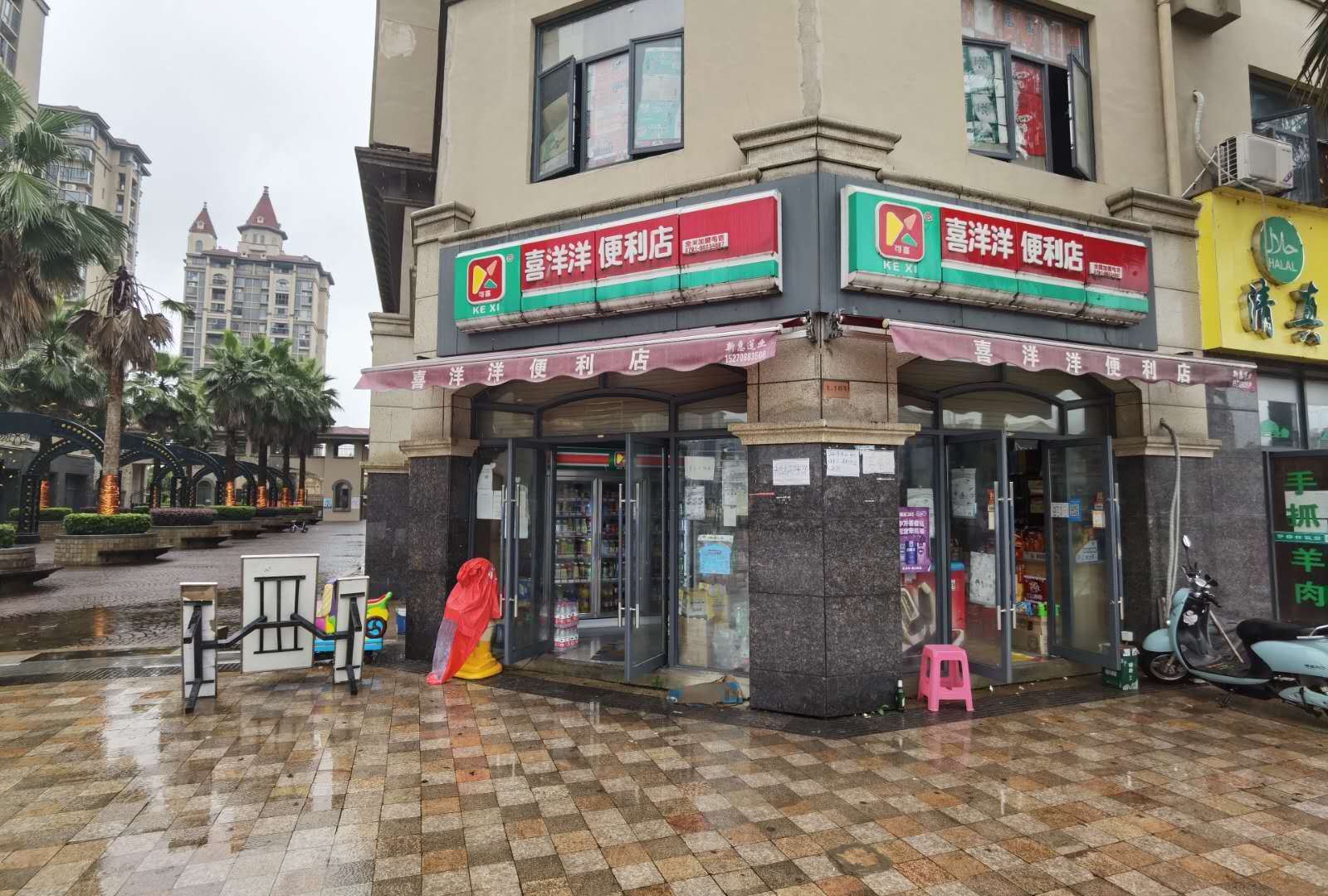 (壹转网营业额3800小区正门口第一家超市转