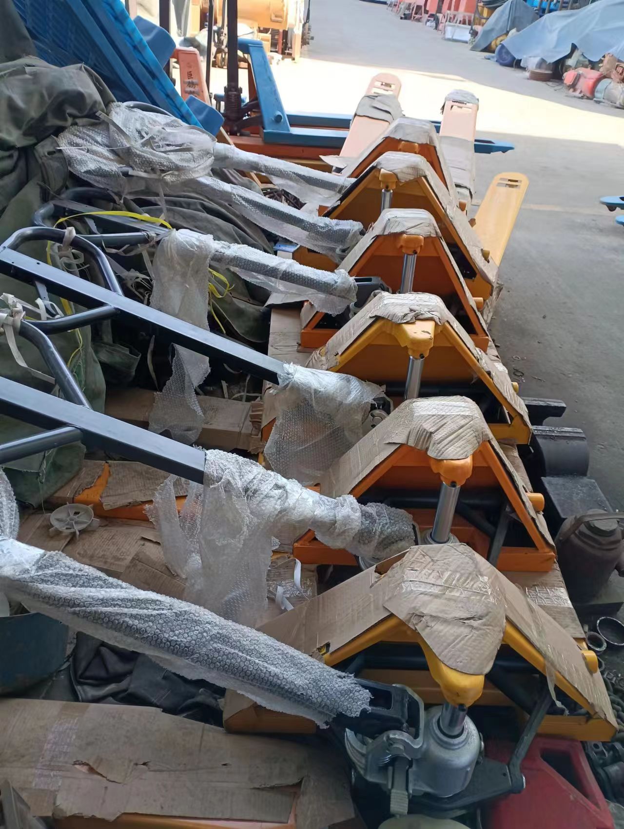 专业修理液压叉车地牛液压货梯平台_23