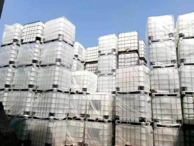 出售二手吨桶1000L方形塑料桶带铁框桶