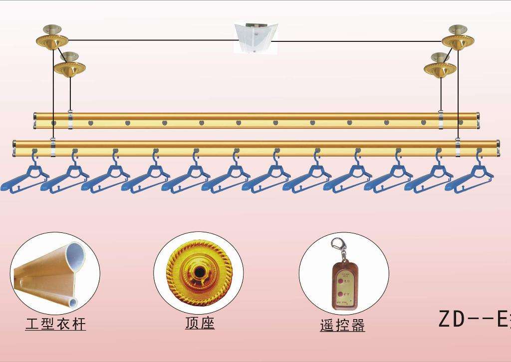 晾衣架维修钢丝绳损坏起毛断裂升降不顺畅