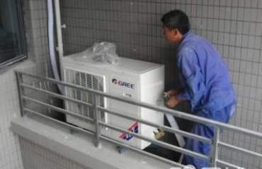  西湖区专业安装空调 维修空调 加氟清洗 回收_1