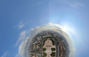 南昌720度全景航拍地拍制作360度VR全景摄影_1