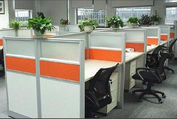 长期出售二手工位桌椅子办公桌老板台会议桌_2