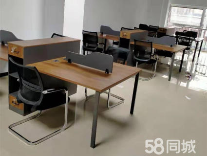 长期出售二手工位桌椅子办公桌老板台会议桌_3
