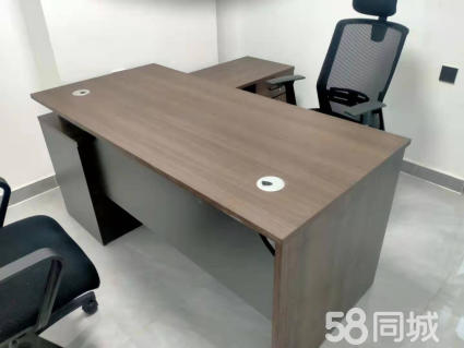 长期出售二手工位桌椅子办公桌老板台会议桌_7