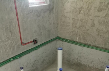 水管安装维修 高空作业 改独立排水马桶疏通 水池_3