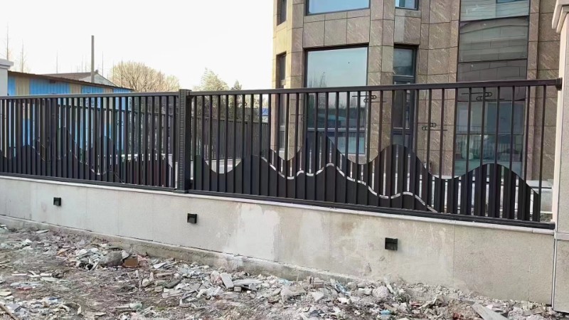 铜门铸铝门防盗门定制，院子门 围墙护栏_5