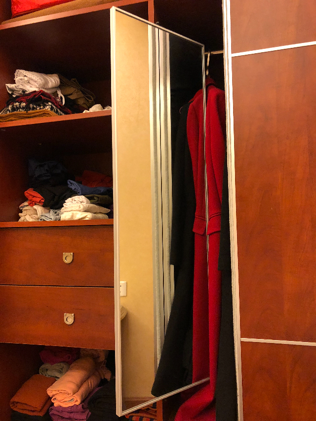 红木色高档衣柜（主次卧，共两组）_5